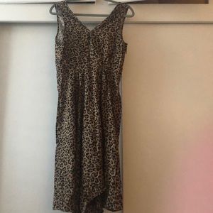 Beach Lunch Lounge animal print wrap summer dress